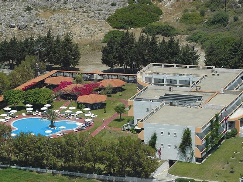 Alfa Hotel Kolymbia Bagian luar foto