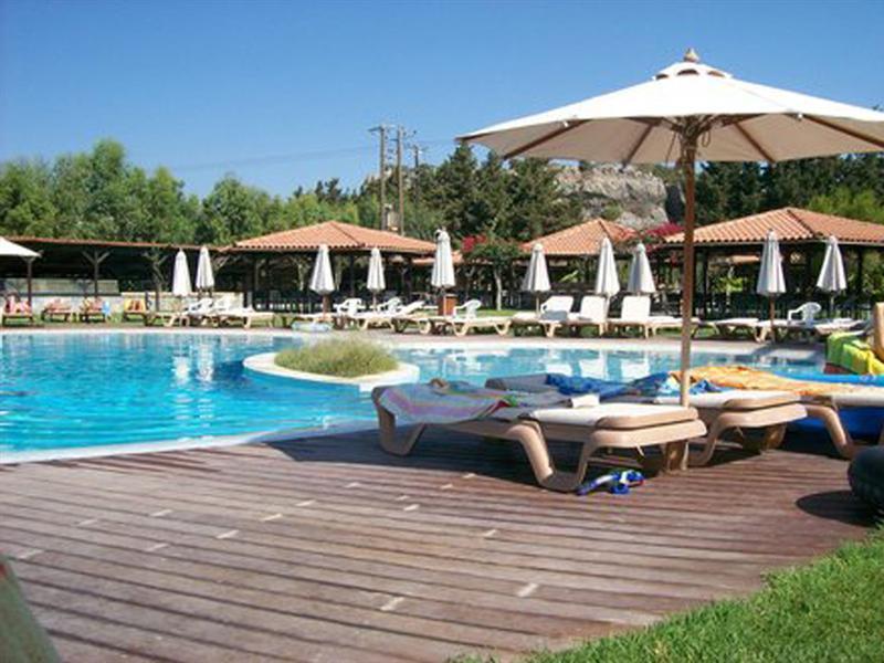 Alfa Hotel Kolymbia Bagian luar foto