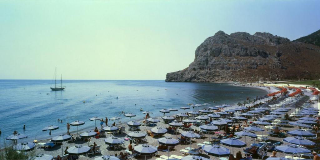 Alfa Hotel Kolymbia Bagian luar foto