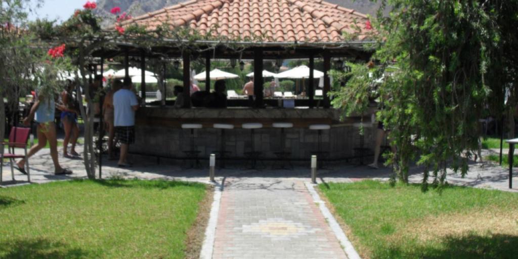 Alfa Hotel Kolymbia Bagian luar foto