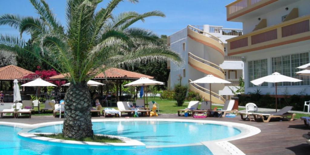 Alfa Hotel Kolymbia Ruang foto