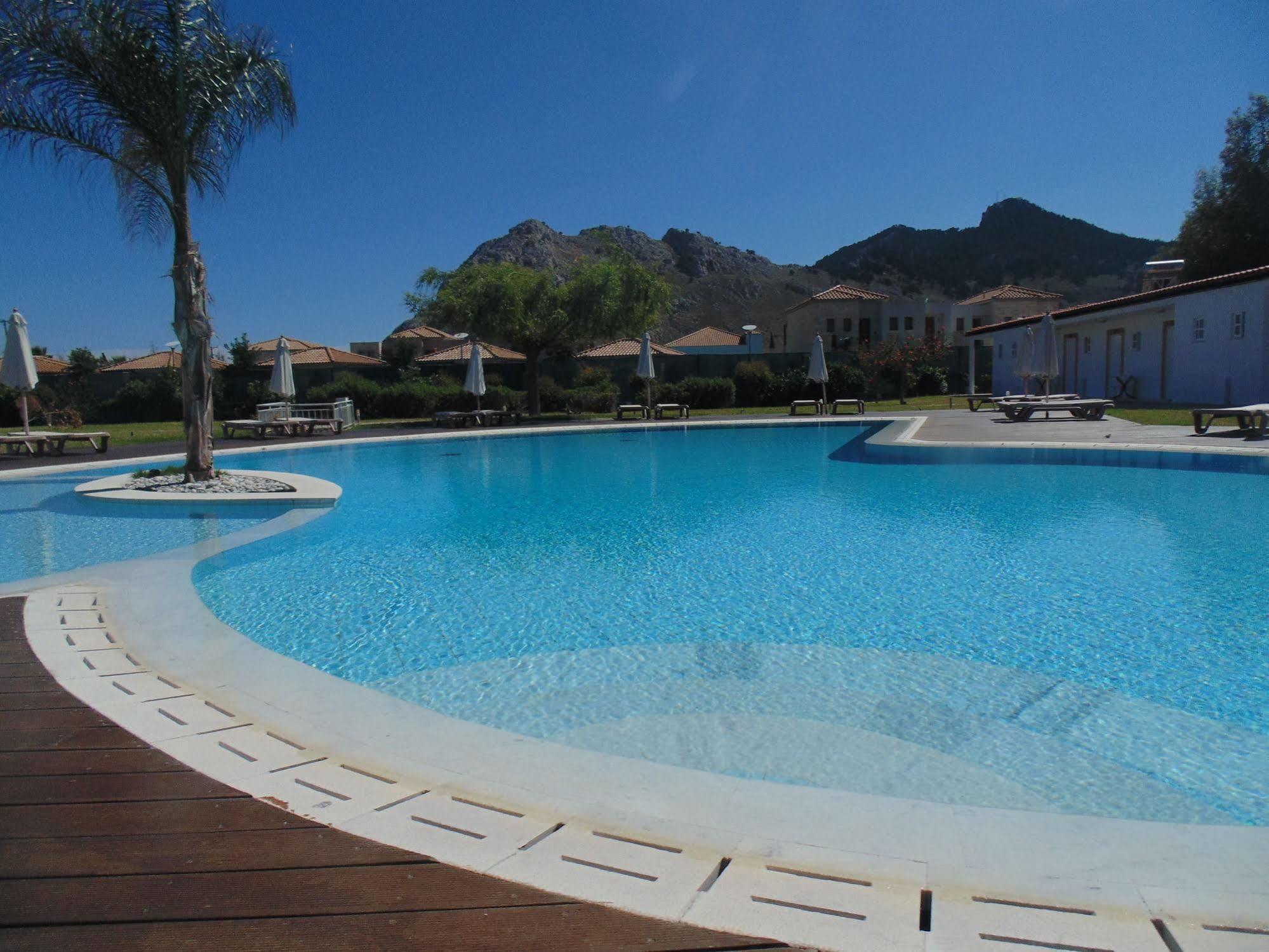 Alfa Hotel Kolymbia Bagian luar foto