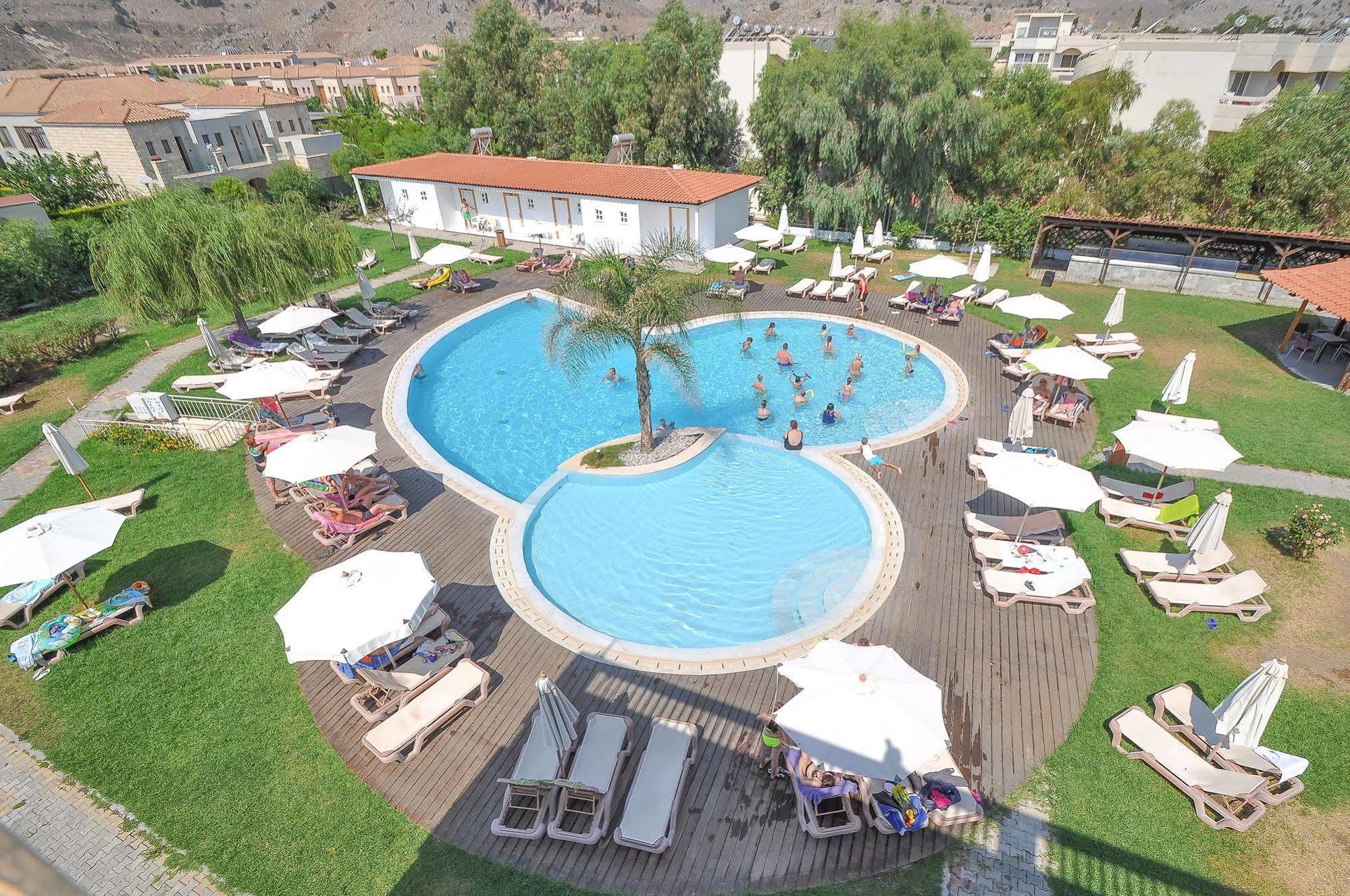 Alfa Hotel Kolymbia Bagian luar foto